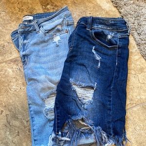 Jean shorts